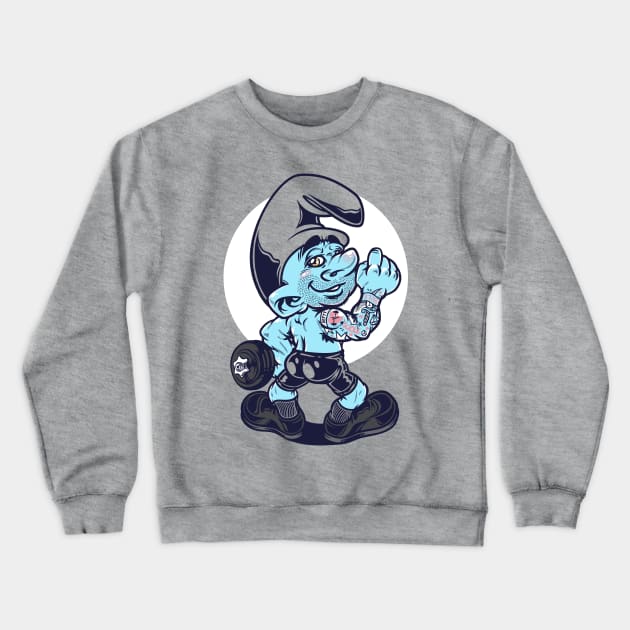 Tuff Toons - Masc 4 Masc Crewneck Sweatshirt by GillesBone